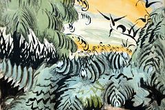 08 Cricket Chorus in the Arbor - Charles Burchfield 1917 Whitney Museum Of American Art New York City